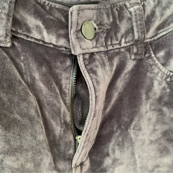 DL1961 Pants Womens 25 Silver Spring Velvet Florence Ankle Mid Rise Instasculpt - Picture 5 of 13